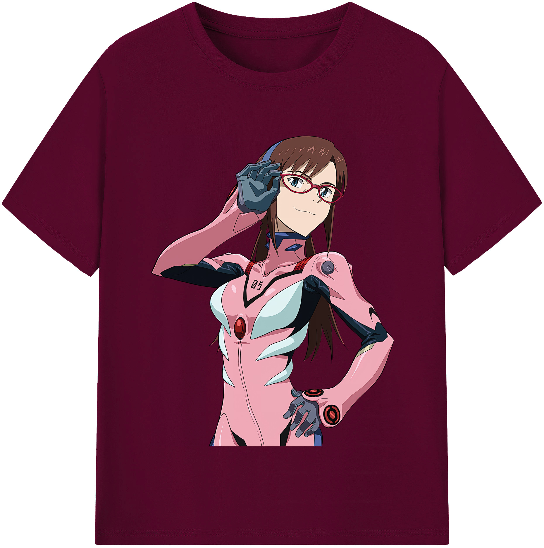 （画像用） EVA 新世紀エヴァンゲリオン レディースカジュアルプリントTシャツ（綿100％）